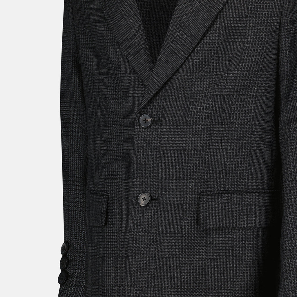 Coats Wool Coat Prada Gray Homme