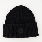 ハット・キャップ・ビーニー Bonnet en laine Moncler 黒 Homme