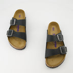 Chaussures ouvertes Sandálias Arizona Birkenstock Noir Homme