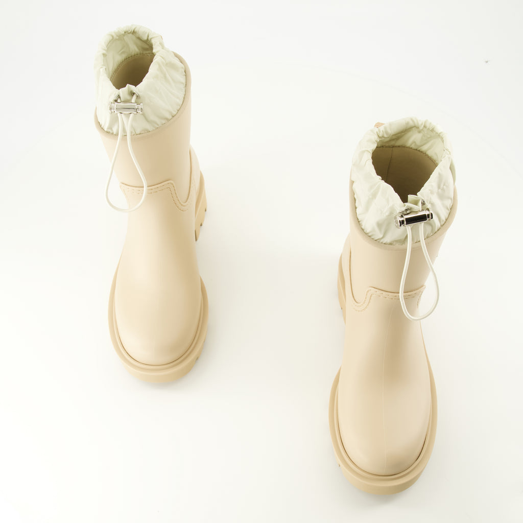 Bottines Bottines de pluie Kickstream beige Moncler Beige Femme