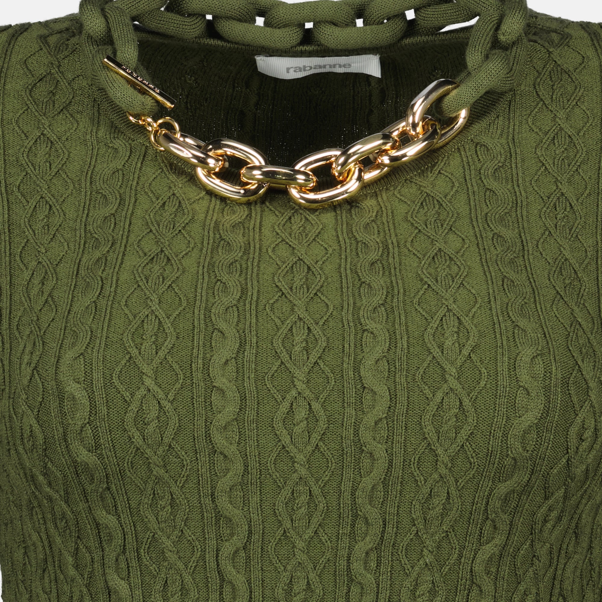 Bild des Chain Pullovers von Rabanne für Damen - Herbst-Winter 2025 - Detailansicht 6