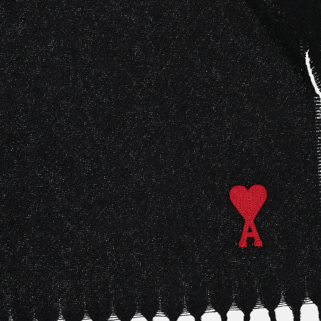 Schals und handschuhe Écharpe Ami de coeur Ami PARIS Schwarz Unisex