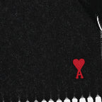 Schals und handschuhe Écharpe Ami de coeur Ami PARIS Schwarz Unisex