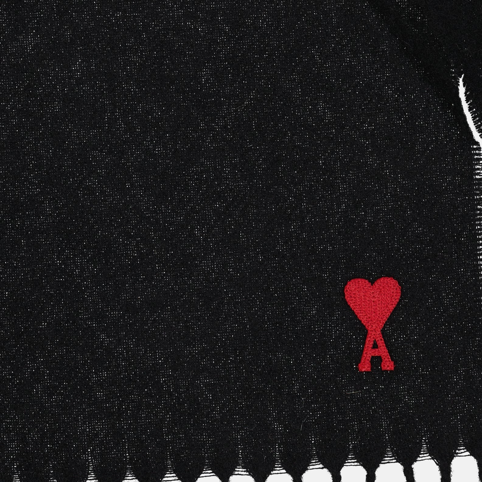 Schals und handschuhe Écharpe Ami de coeur Ami PARIS Schwarz Unisex