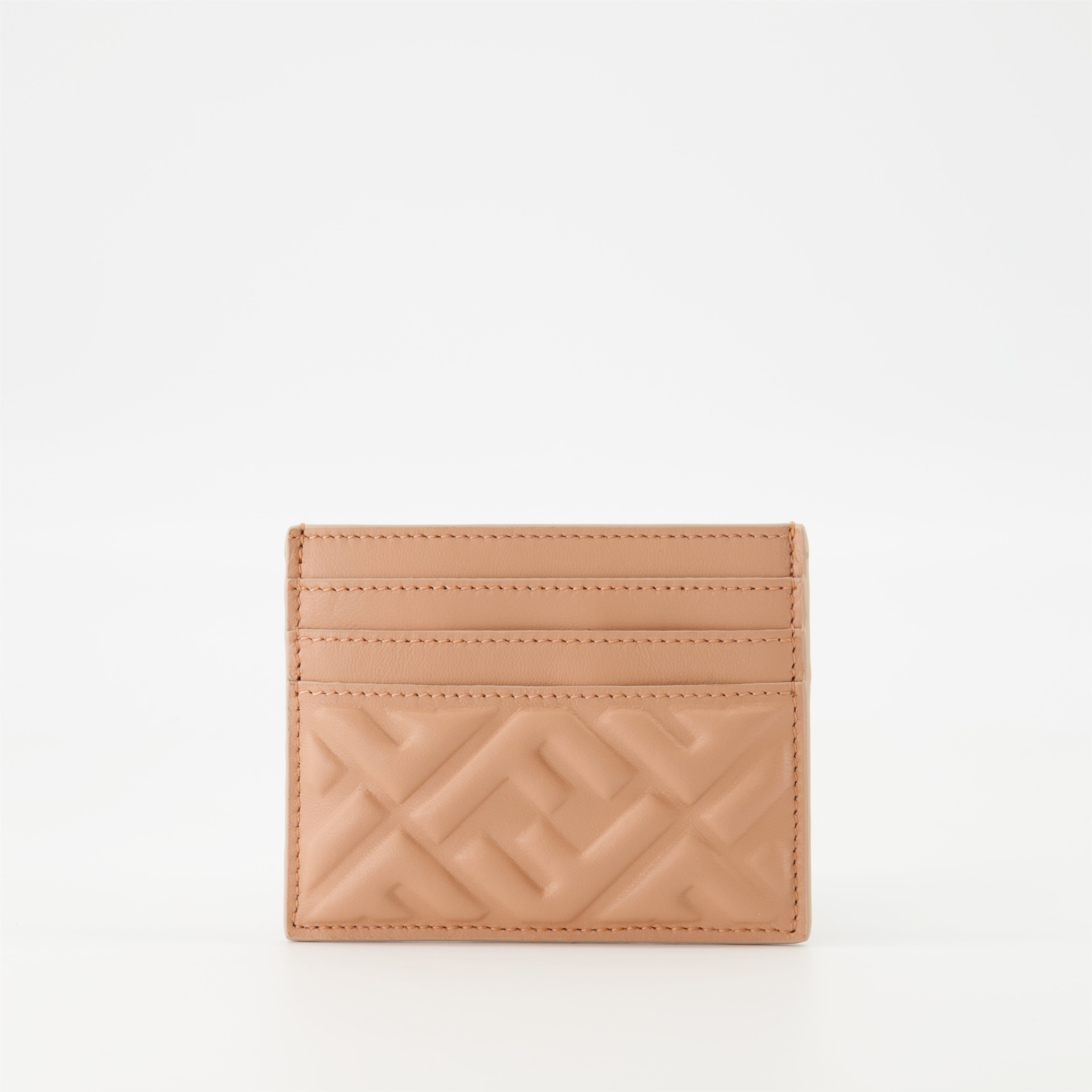 Piccola pelletteria Porte-cartes Baguette Fendi Rosa Femme