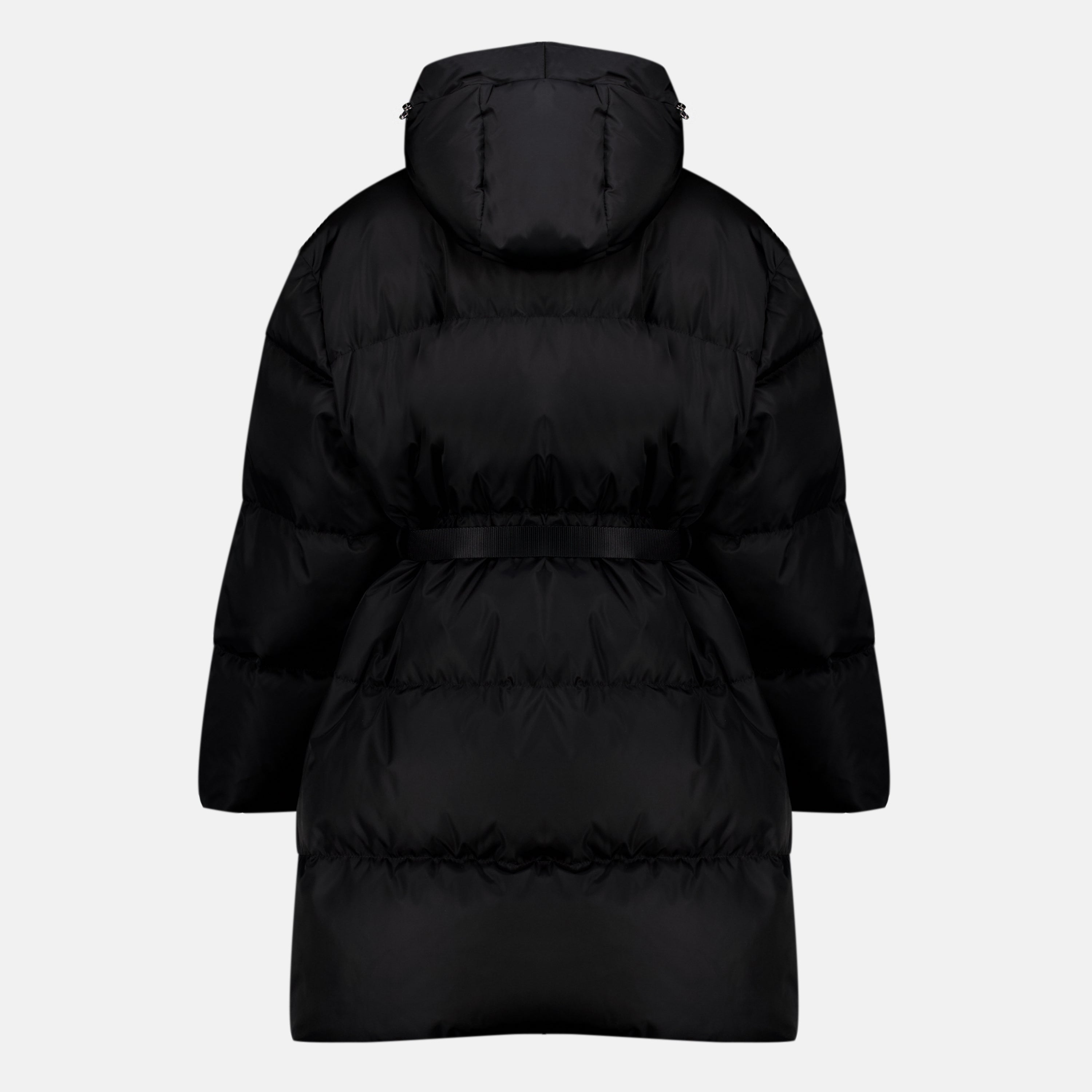 Manteaux 블랙 리-나일론 퍼프 재킷 Prada Noir Femme