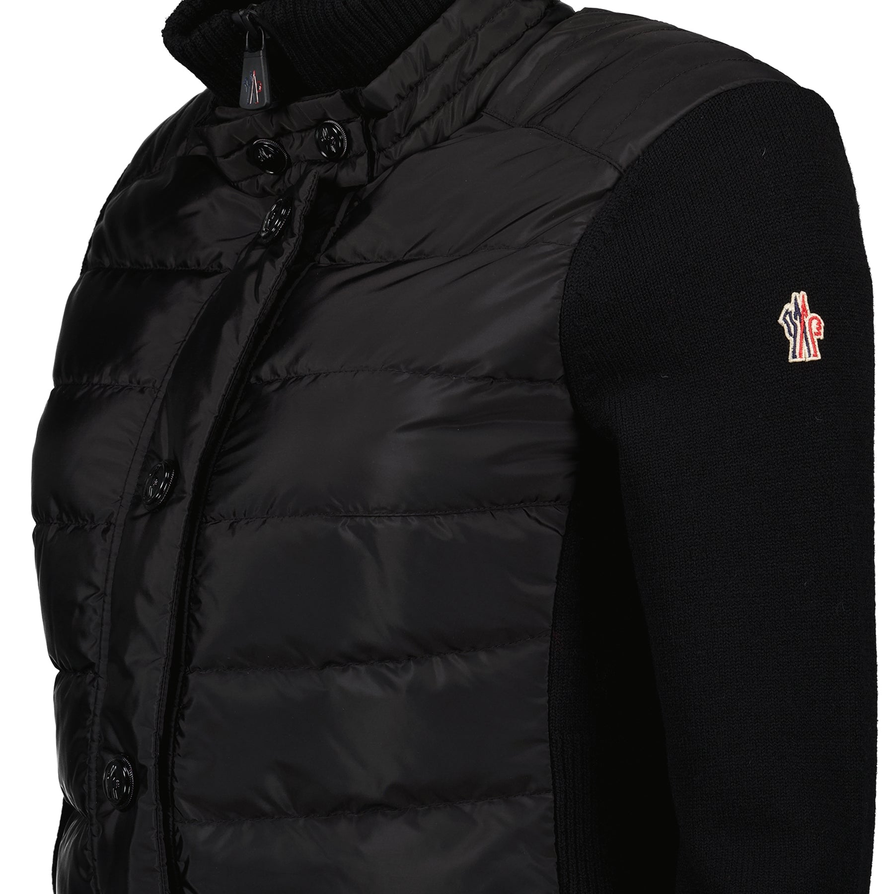 재킷 Veste bi-matière Moncler Grenoble 검은색 Femme