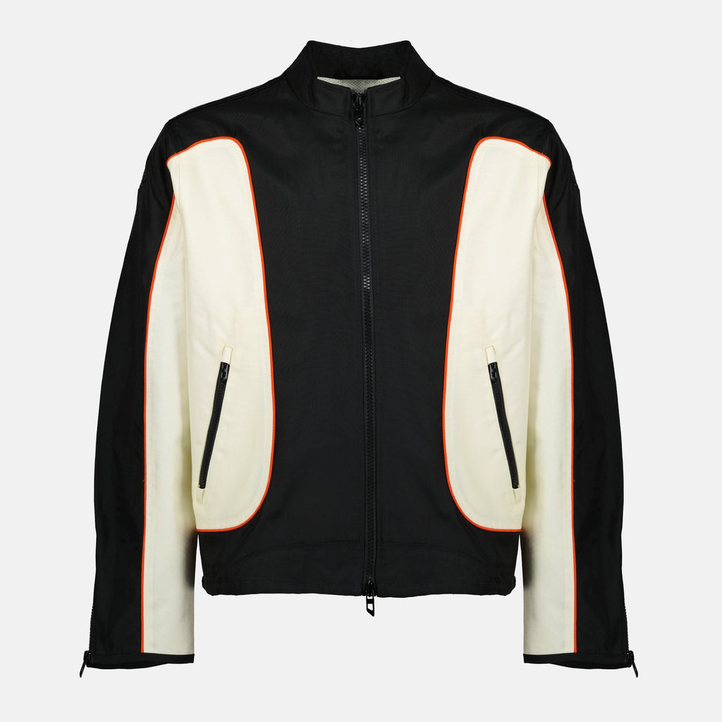 Image de l'article Veste J-Blink-WRD noir et blanche de la marque Diesel pour Homme - Saison Printemps-Été 2026 - Vue de Face