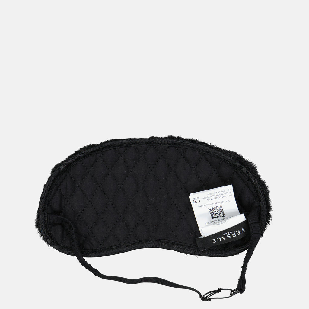 Lifestyle Logo sleep mask Versace Black Unisex