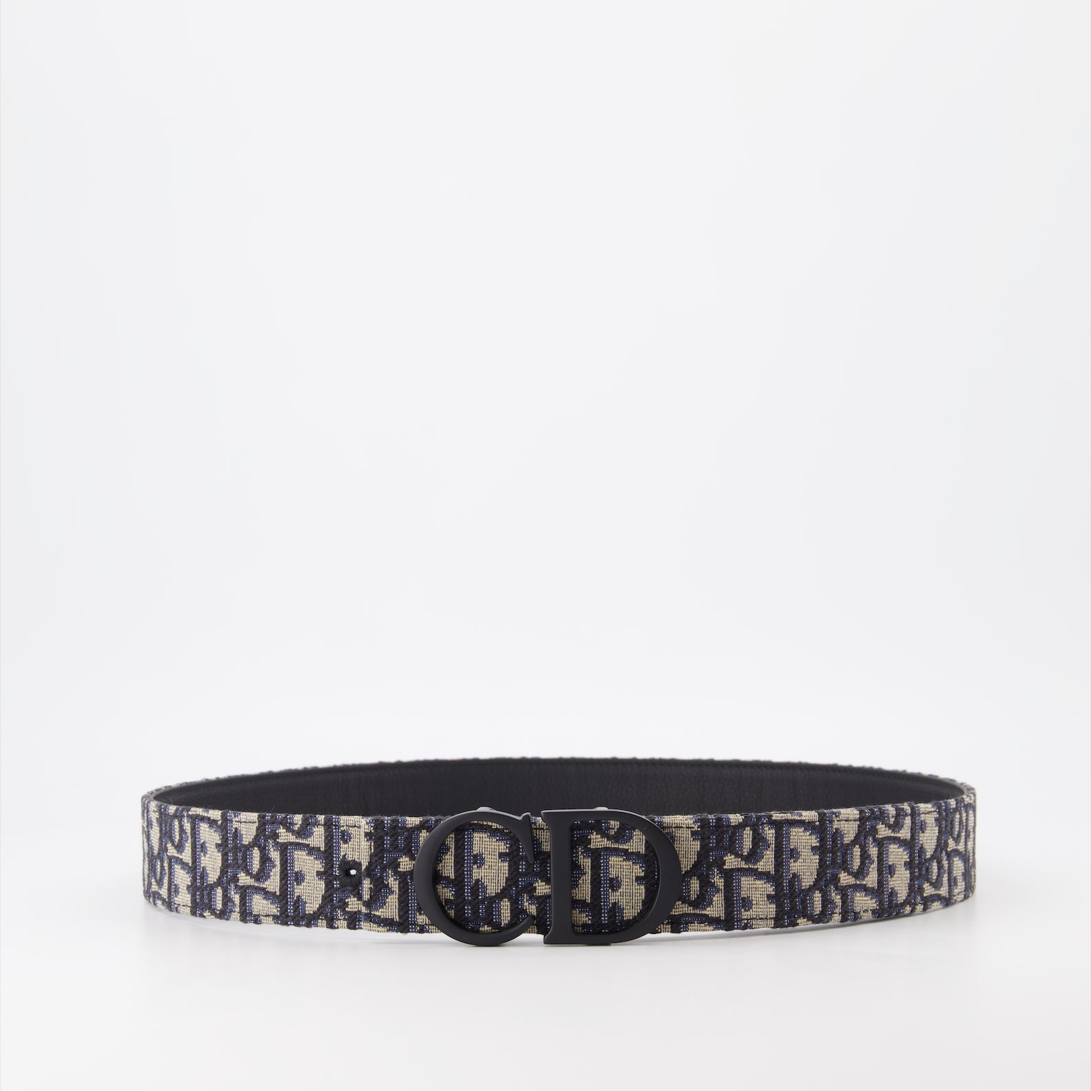 Gürtel Ceinture Oblique Dior Blau Homme