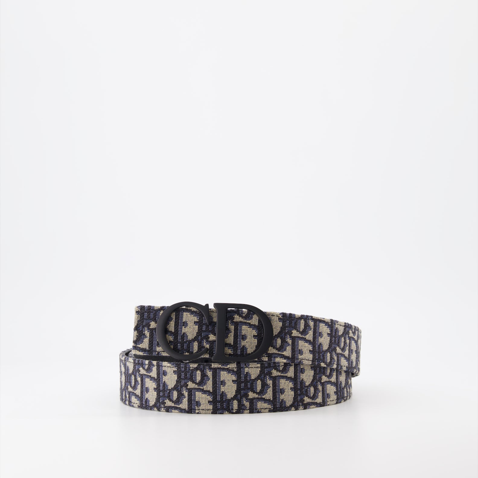 Gürtel Ceinture Oblique Dior Blau Homme