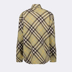 Hemden Wollhemd Burberry Khaki Homme