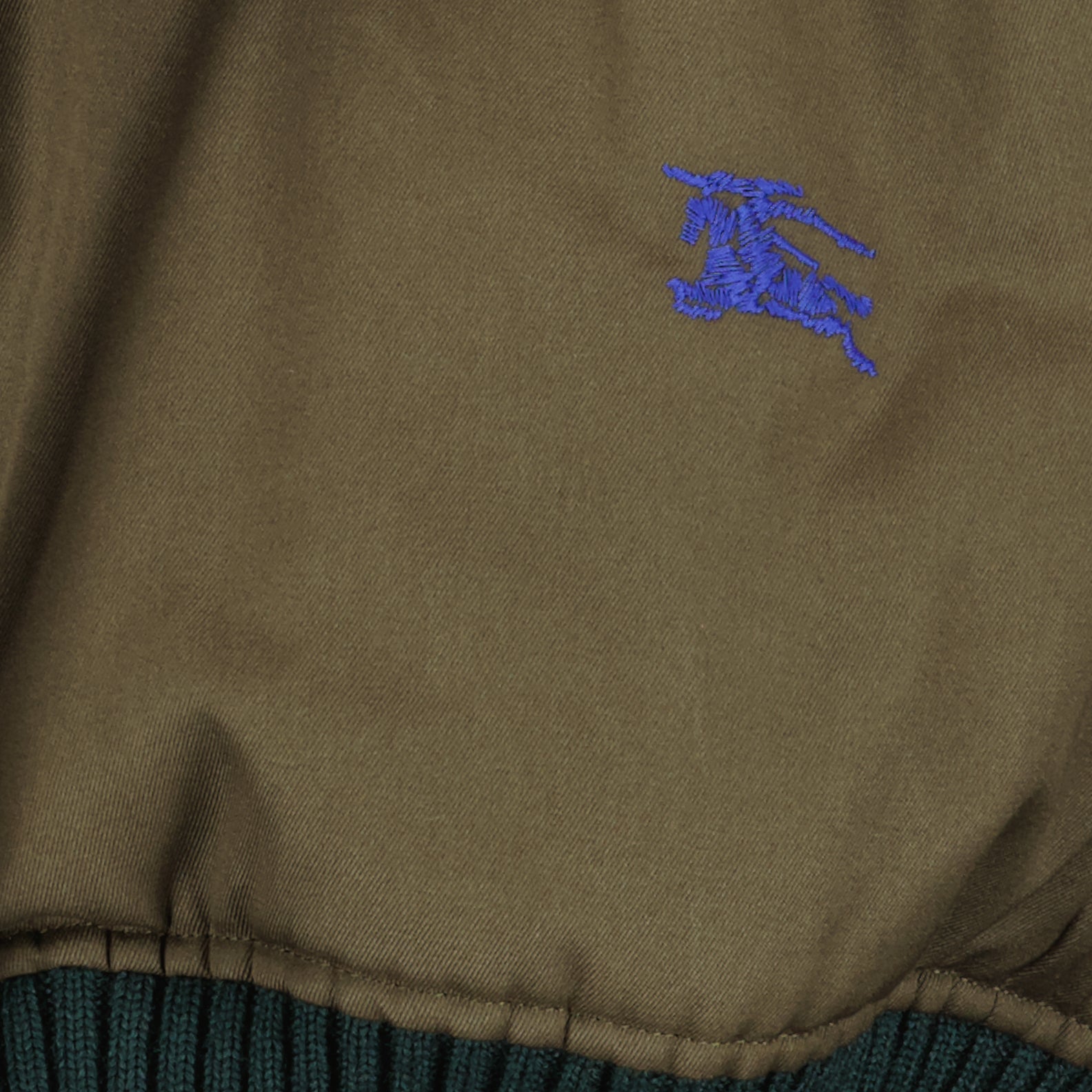 재킷 Bomber réversible Check Burberry 녹색 Homme