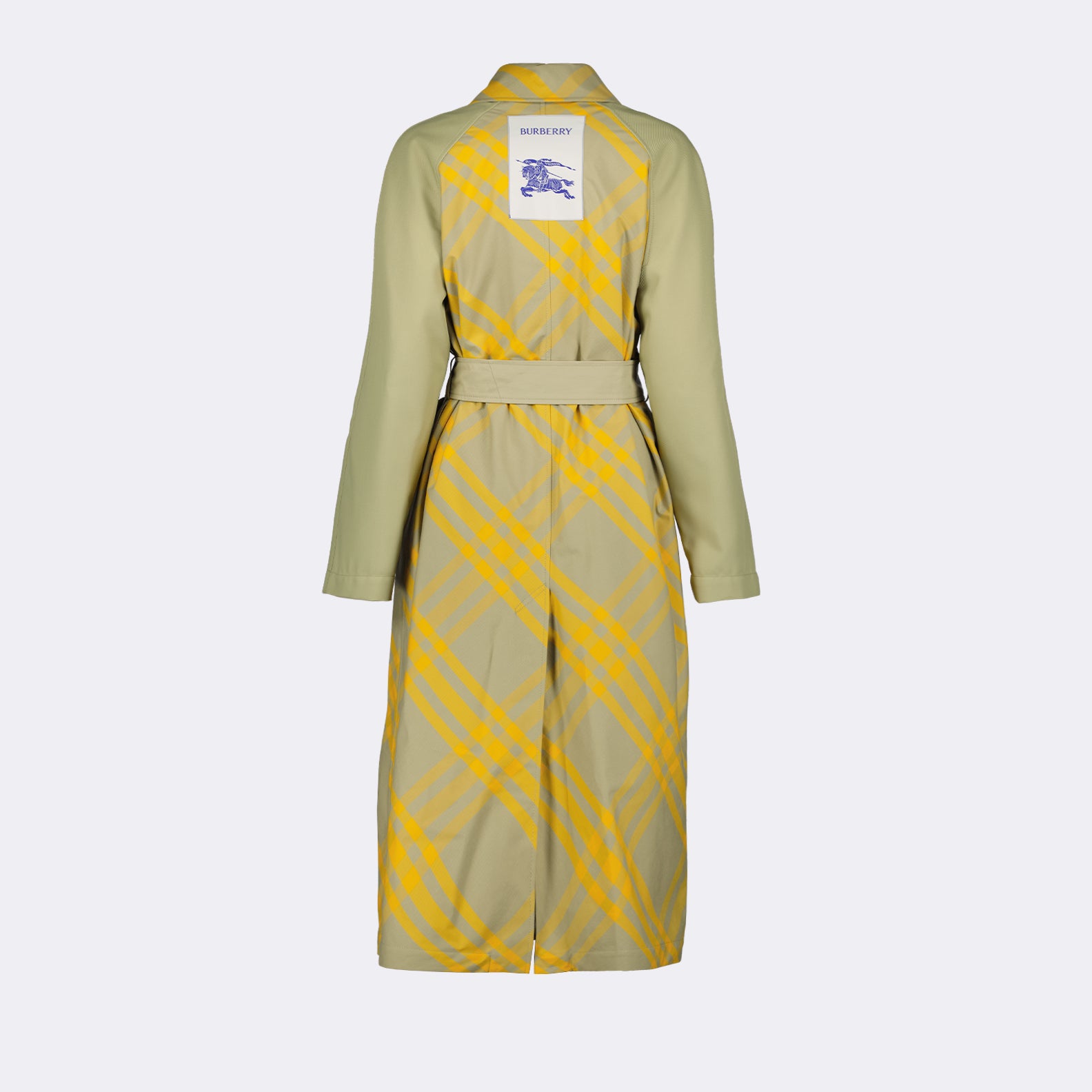 Mäntel Trench-coat réversible à carreaux Burberry Khaki Femme