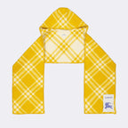 Scarves and gloves Hooded scarf Burberry Yellow Unisex