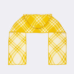 Scarves and gloves Hooded scarf Burberry Yellow Unisex