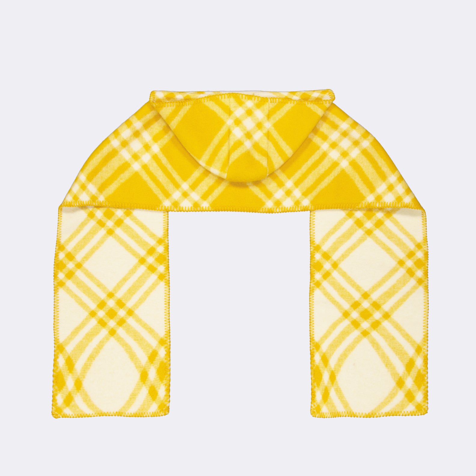 Scarves and gloves Hooded scarf Burberry Yellow Unisex