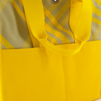 Borse tote Sac cabas à carreaux Burberry Cachi Homme