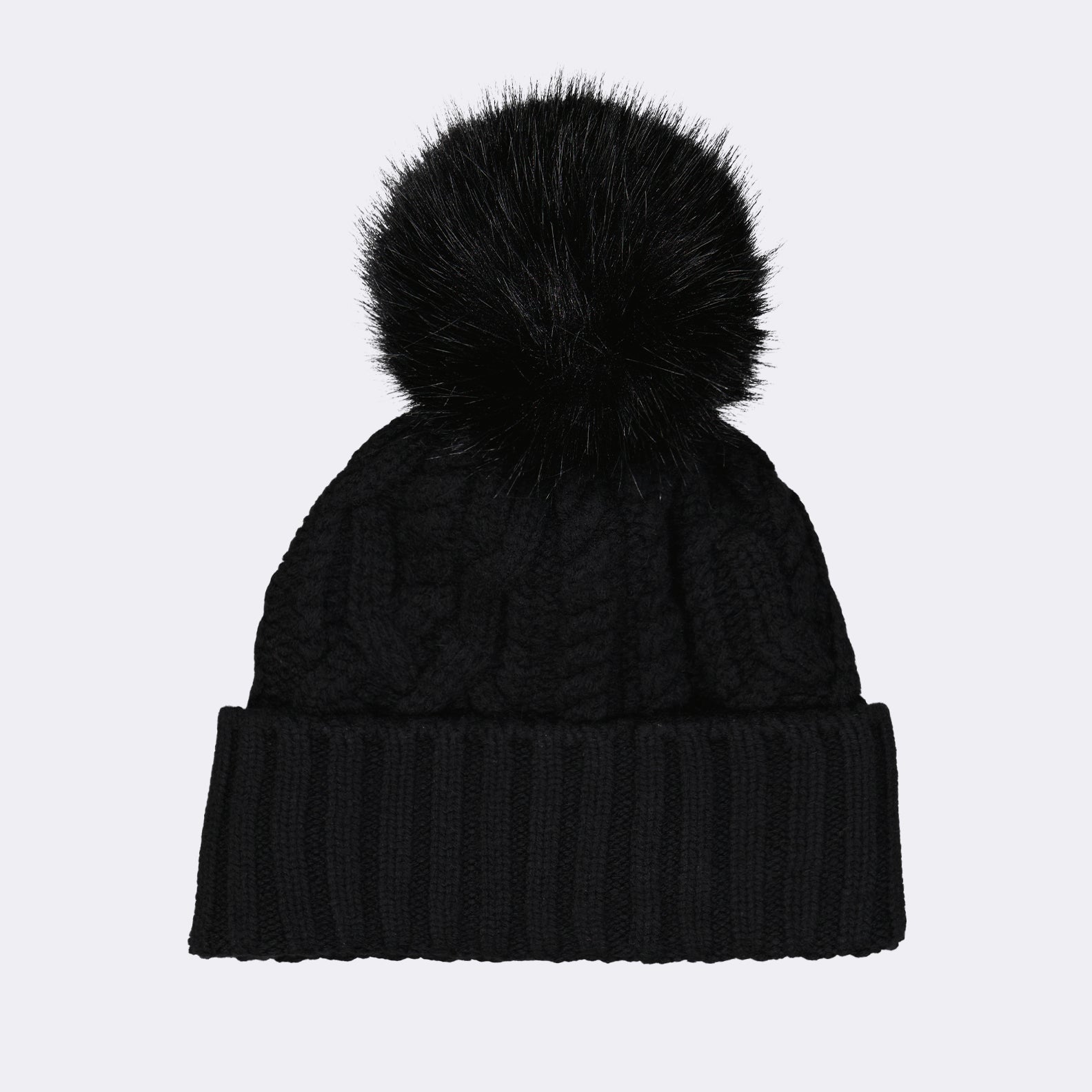 Chapeaux, casquettes et bonnets Bonnet à pompon Moncler Noir Femme