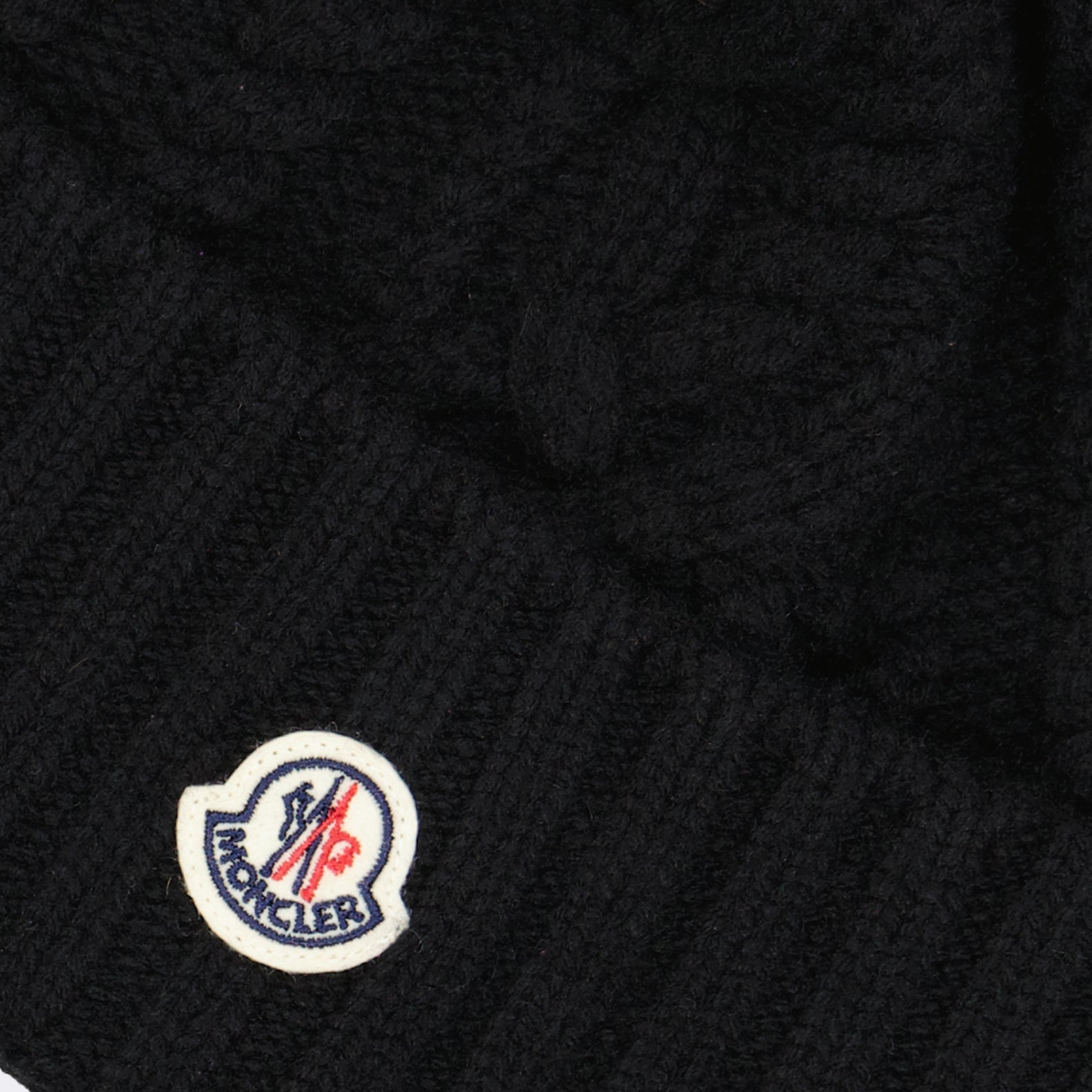 Chapeaux, casquettes et bonnets Bonnet à pompon Moncler Noir Femme