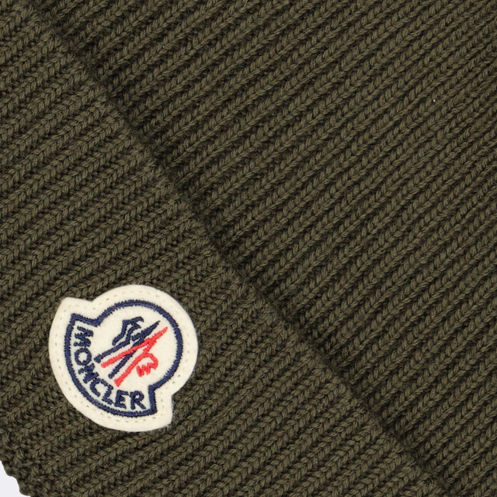 Hats, caps and beanies Logo beanie Moncler Khaki Man