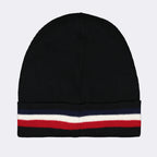 Chapeaux, casquettes et bonnets Bonnet à bande tricolore Moncler Noir Homme