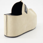 Plateauschuhe Mules en daim Coperni Beige Femme