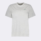 T-shirt T-shirt à logo Coperni Grigio Femme