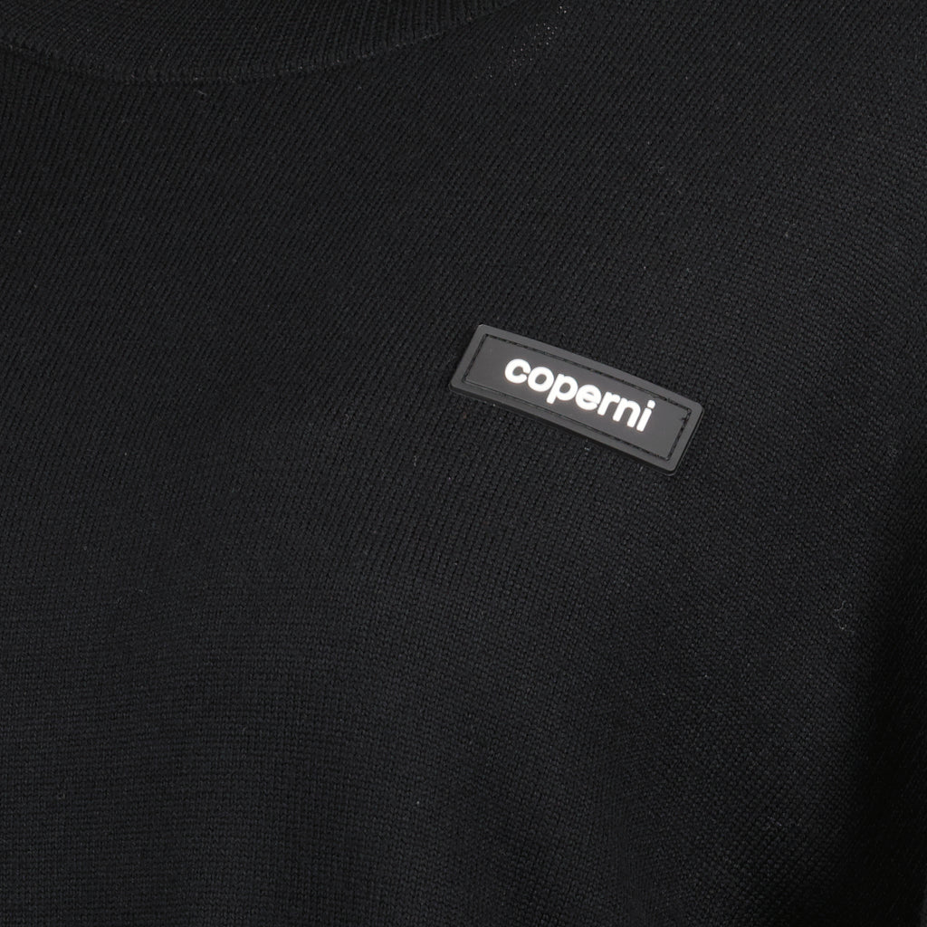 Knitwear Logo sweater Coperni Black Women