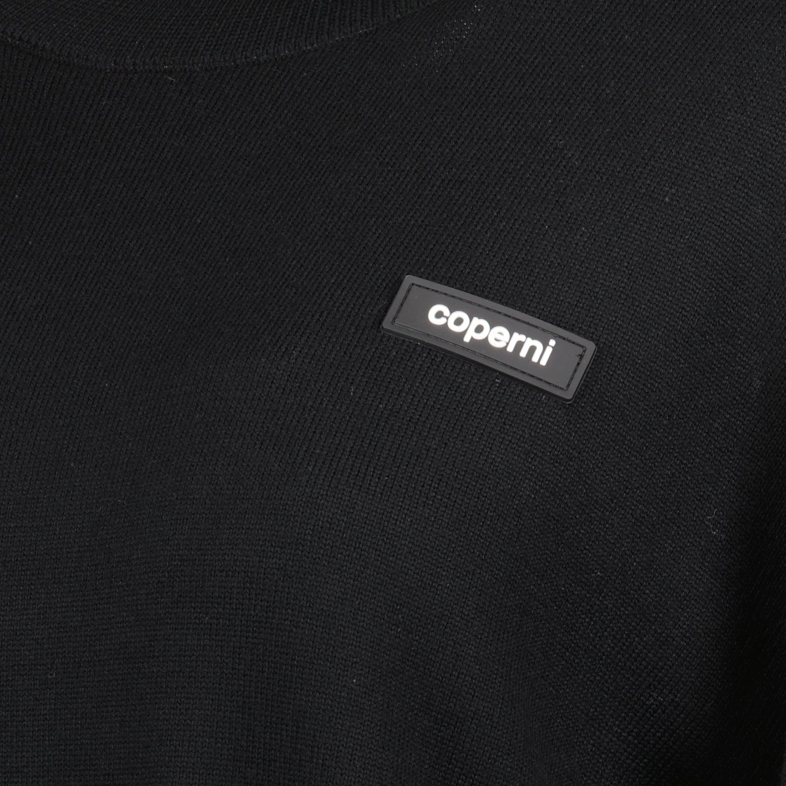 Knitwear Logo sweater Coperni Black Women