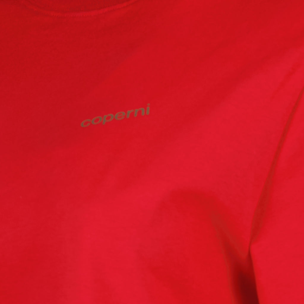T-shirts Logo T-shirt Coperni Red Women