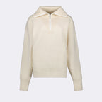 Strickwaren Pull à col zippé Coperni Beige Homme