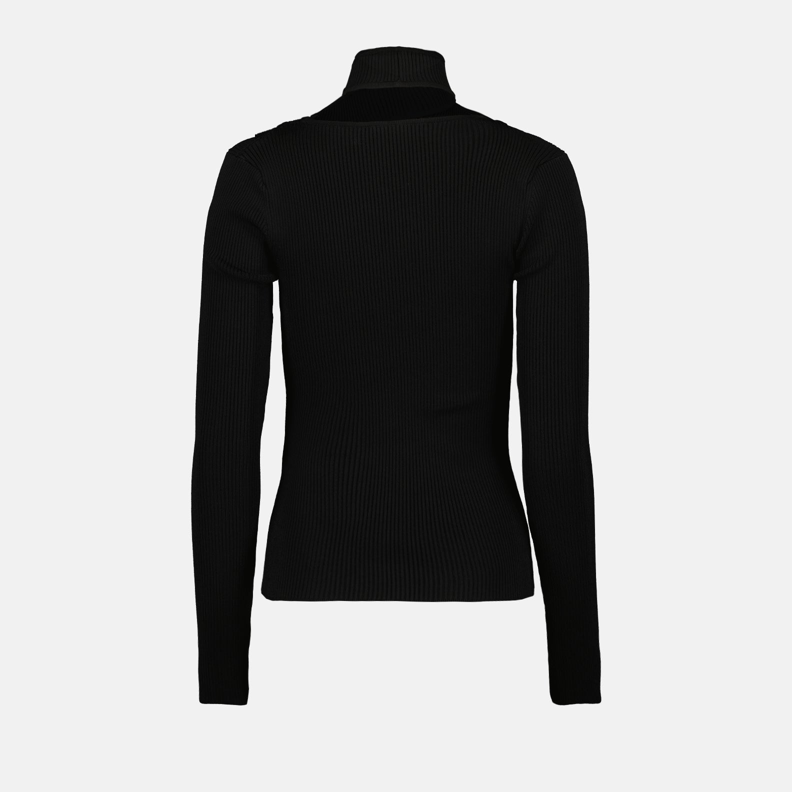 Prendas de punto Col roulé à découpes Coperni Negro Femme
