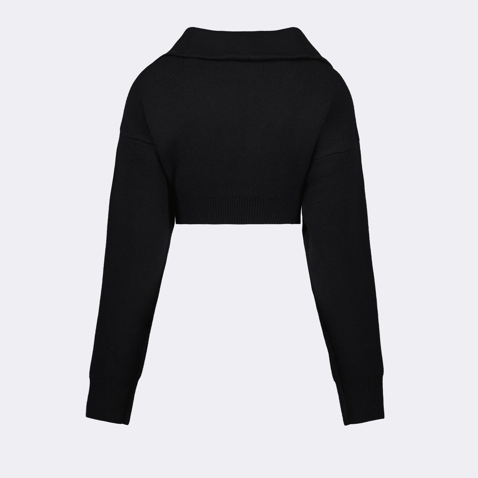 Malhas Pull crop à logo Coperni Preto Femme