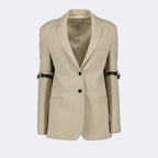 Chaquetas Veste blazer Hybrid Coperni Beige Femme