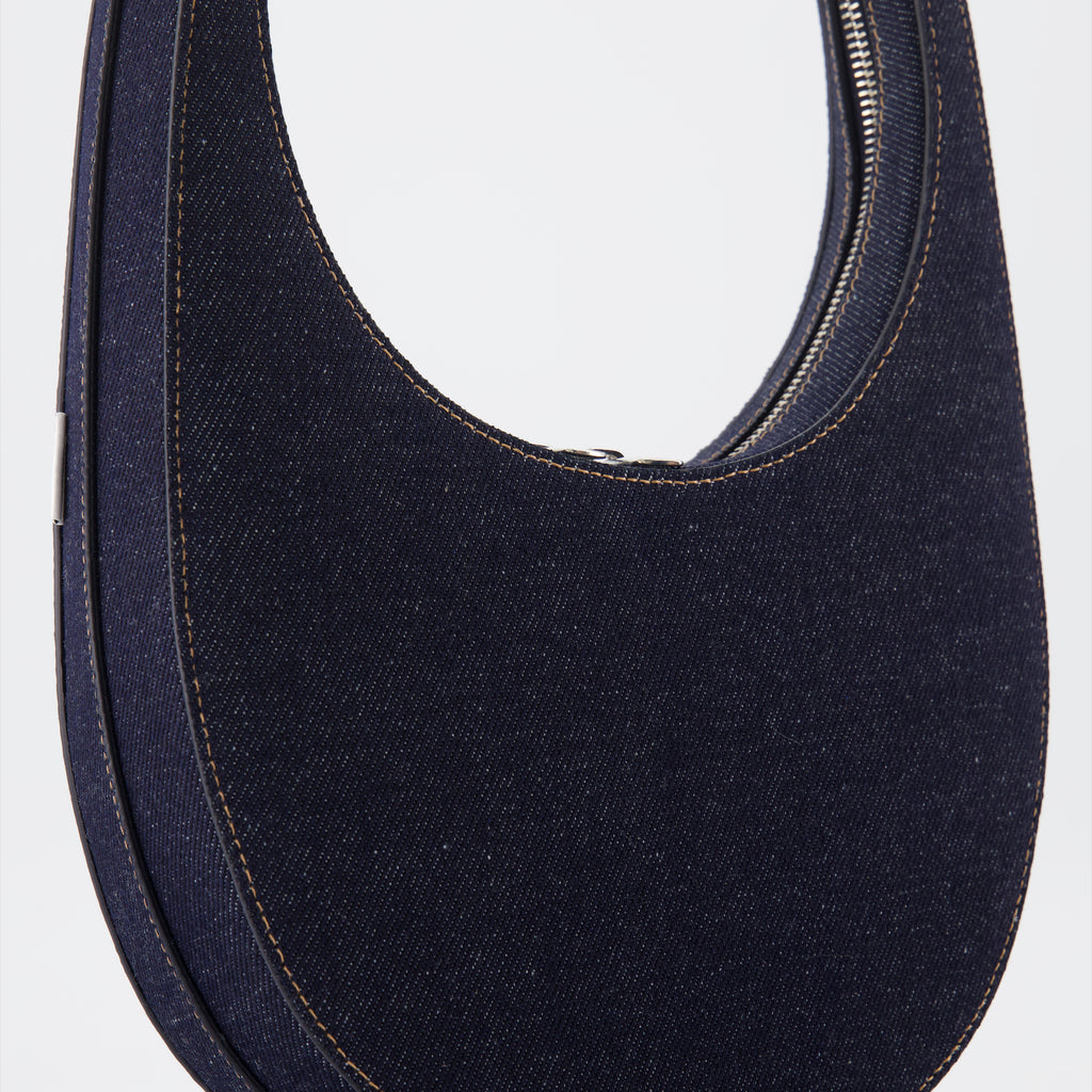 Borse a mano e a spalla Sac Swipe Coperni Blu scuro Femme