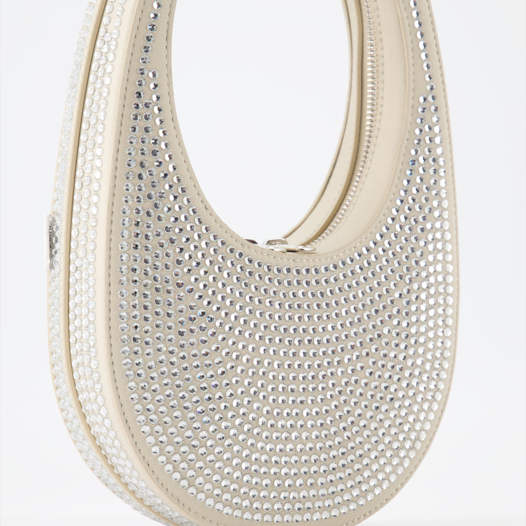 Borse a mano e a spalla Sac Swipe mini Coperni Argento Femme