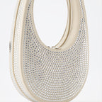 Borse a mano e a spalla Sac Swipe mini Coperni Argento Femme