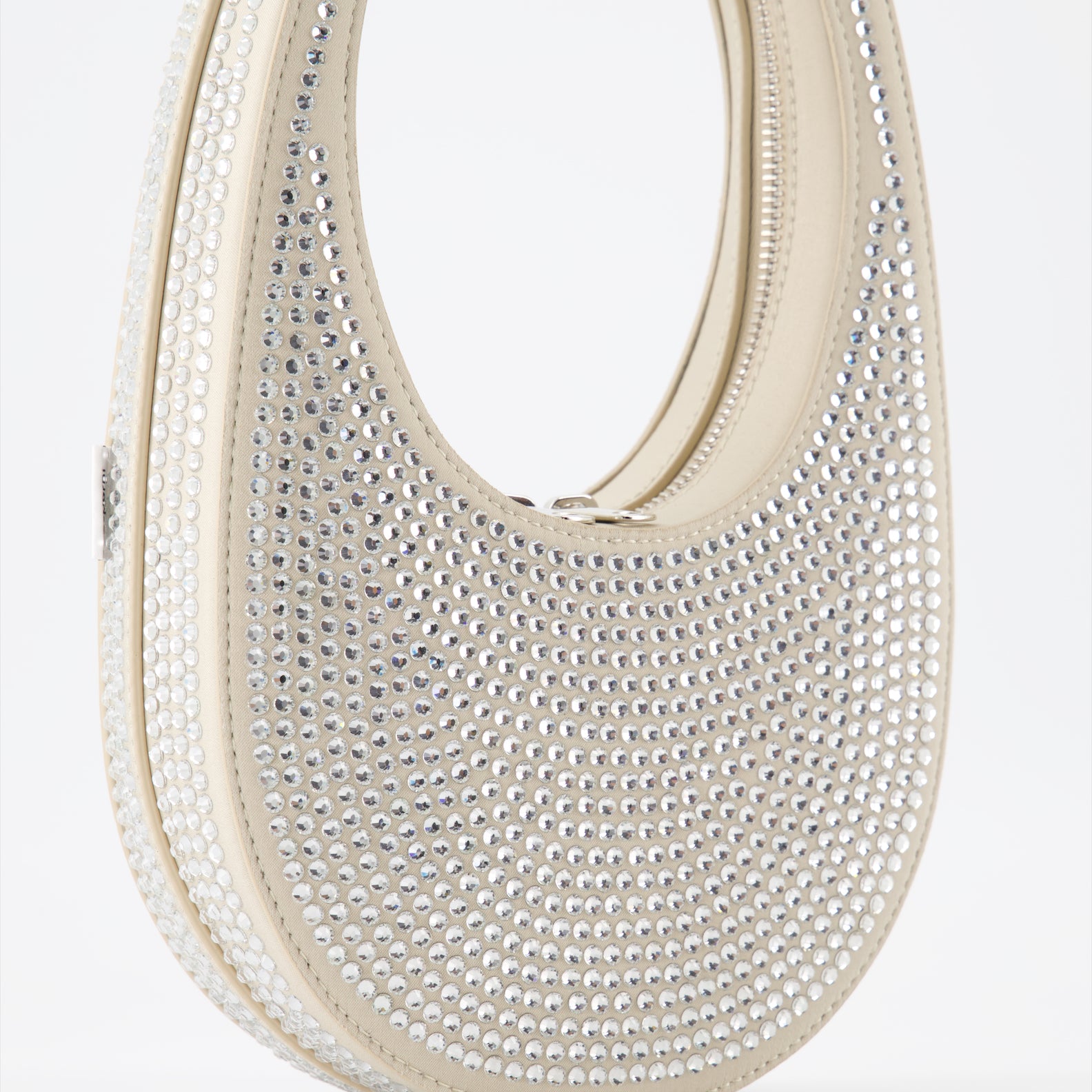 Borse a mano e a spalla Sac Swipe mini Coperni Argento Femme