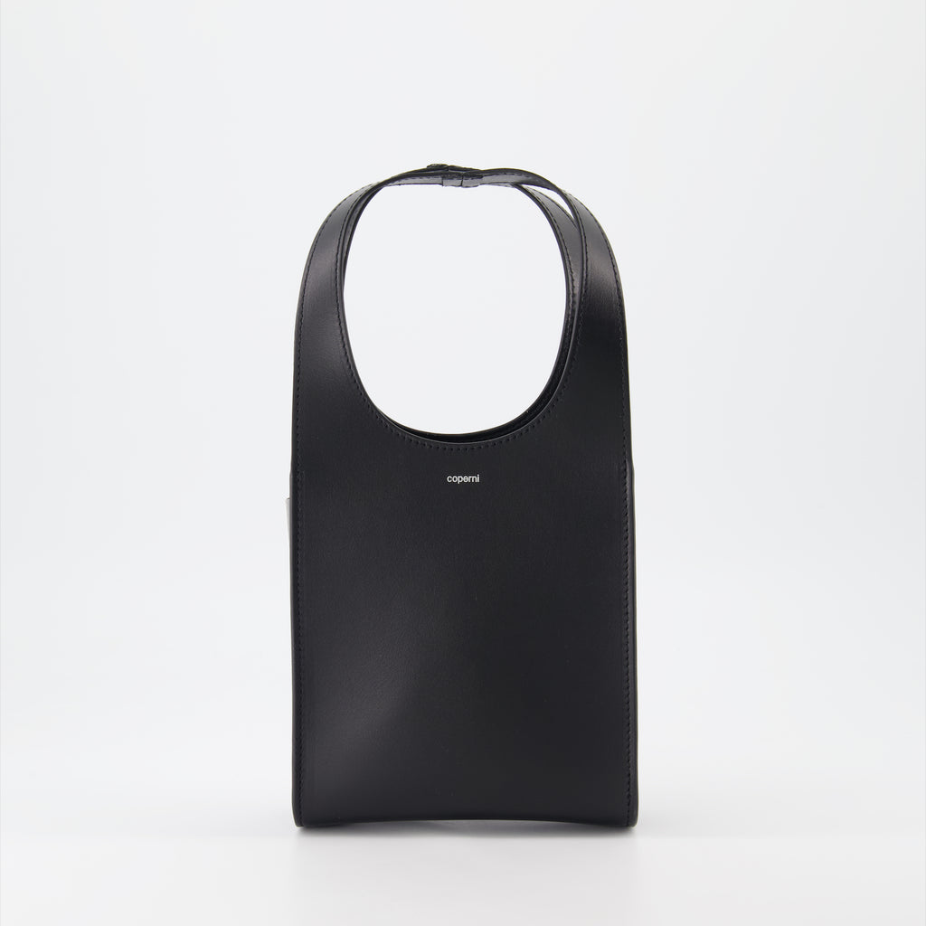 토트백 Sac cabas Swipe à bandoulière Coperni 검은색 Femme