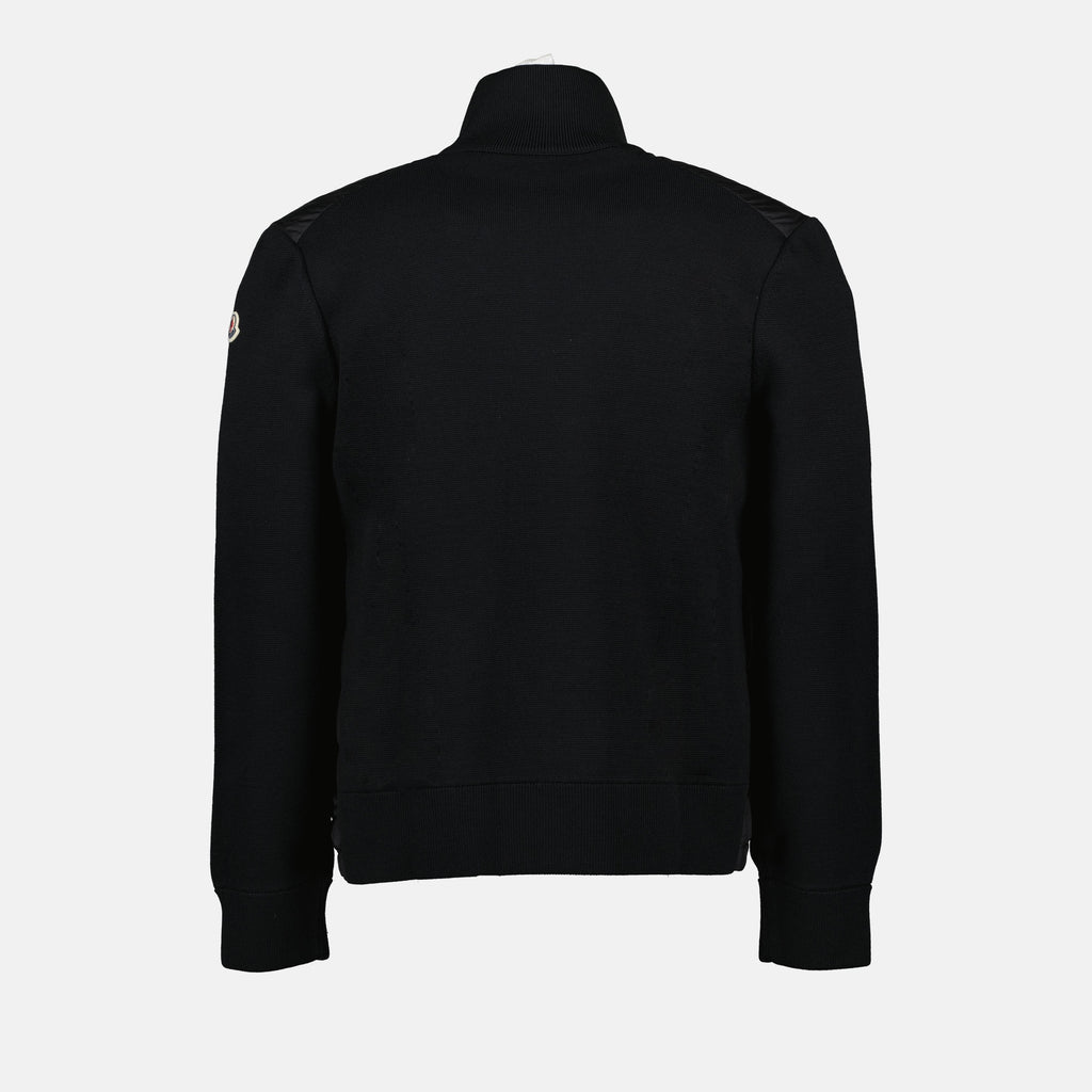 Giacche Veste bi-matière Moncler Nero Homme
