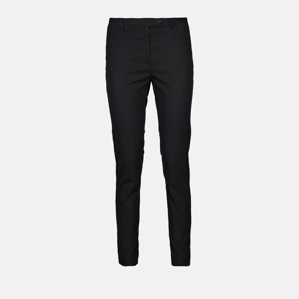Hosen Pantalon droit Linea Rossa Schwarz Femme