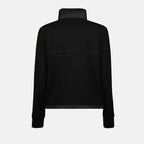Jackets Two-tone quilted jacket Moncler Black Femme