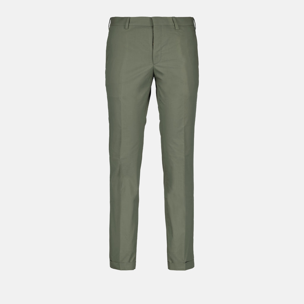 Pantalons Pantalon chino Prada Vert Homme