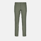 Pantalons Pantalon chino Prada Vert Homme