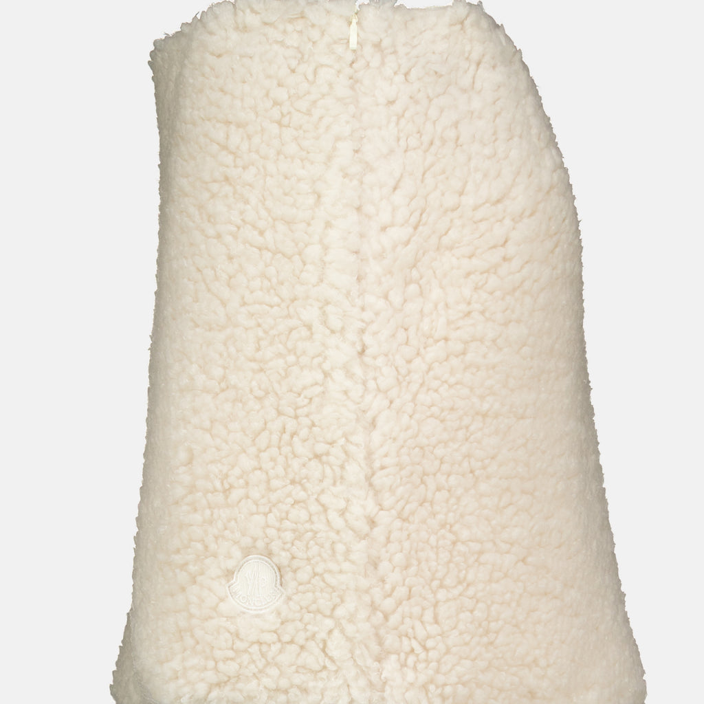 Jupes Minirock aus Teddy Moncler Beige Femme