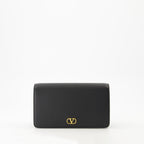 Taschen VLogo Pouch Valentino Garavani Schwarz Femme