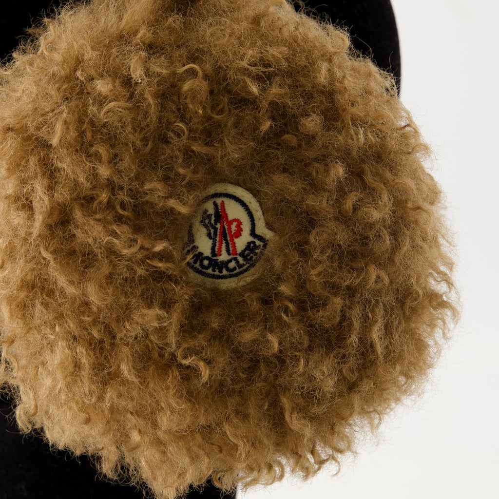 Image of the Moncler Women's Teddy Ear Muffs - Fall-Winter 2025 - Detailed View