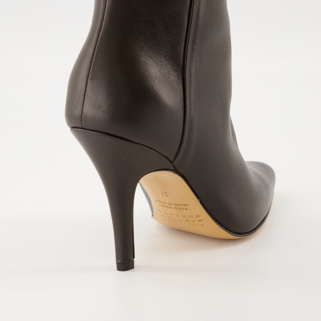 Image of the Mm6 Architype boots for Women - Fall-Winter 2025 - Back view