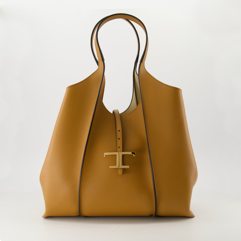 Tote bags T Timeless Tote Bag Tod's Brown Femme